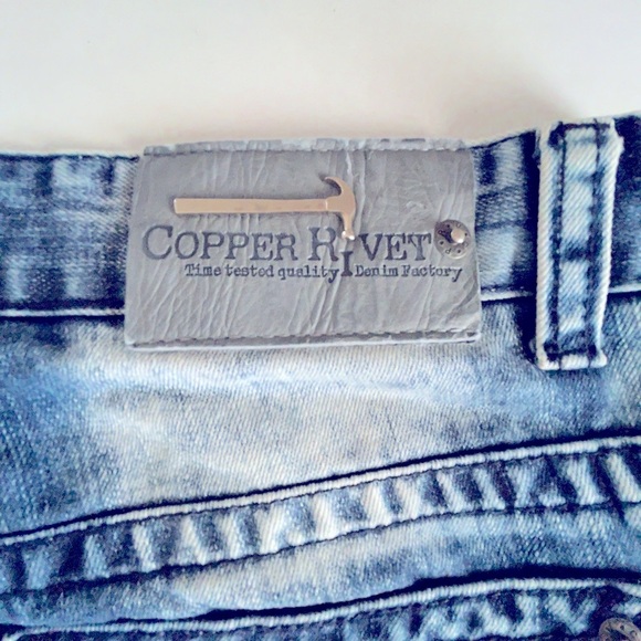 Men's Blue Denim Jeans - Picture 4 of 11